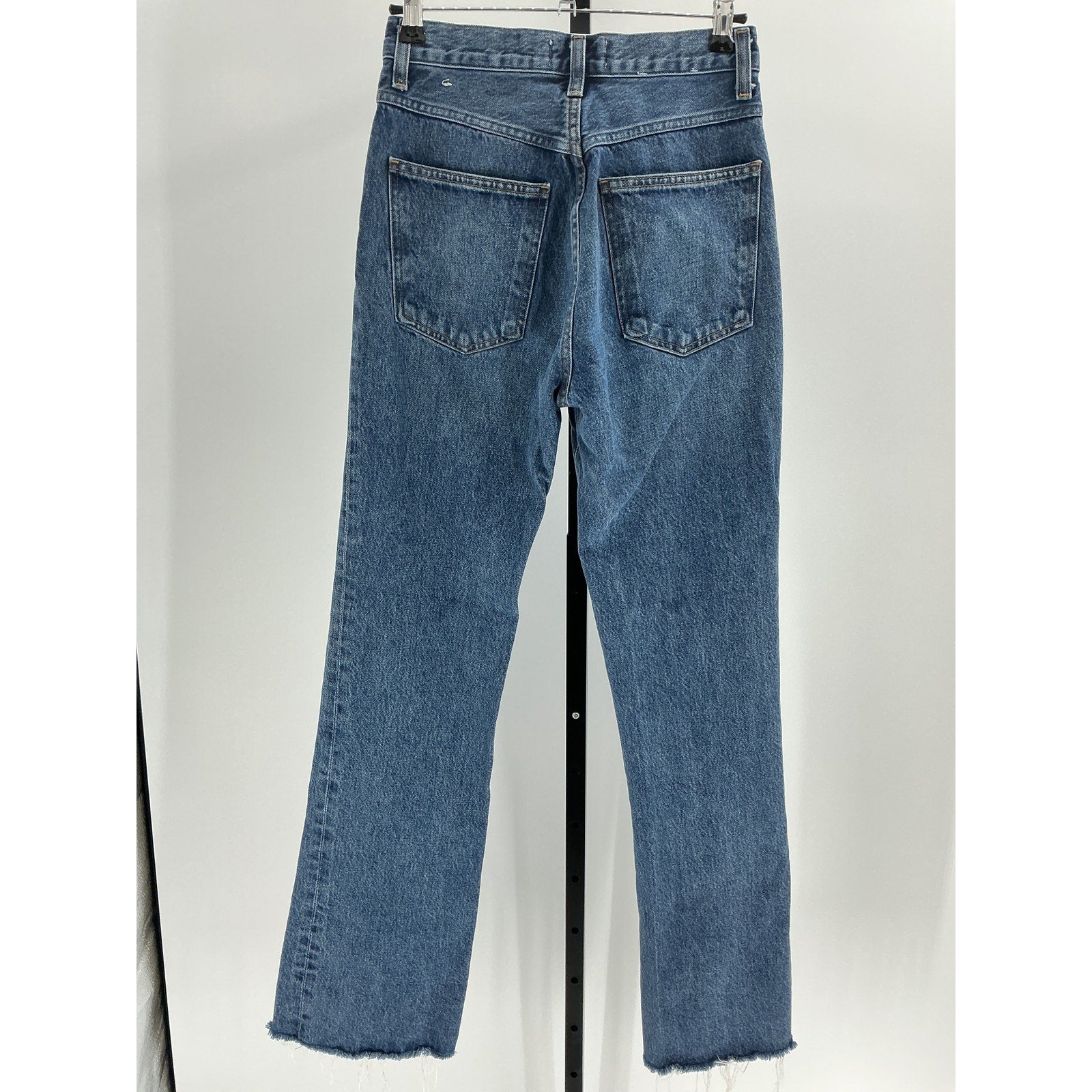 Agolde 'Leena' Blue Cotton Bootcut Jean Size 25