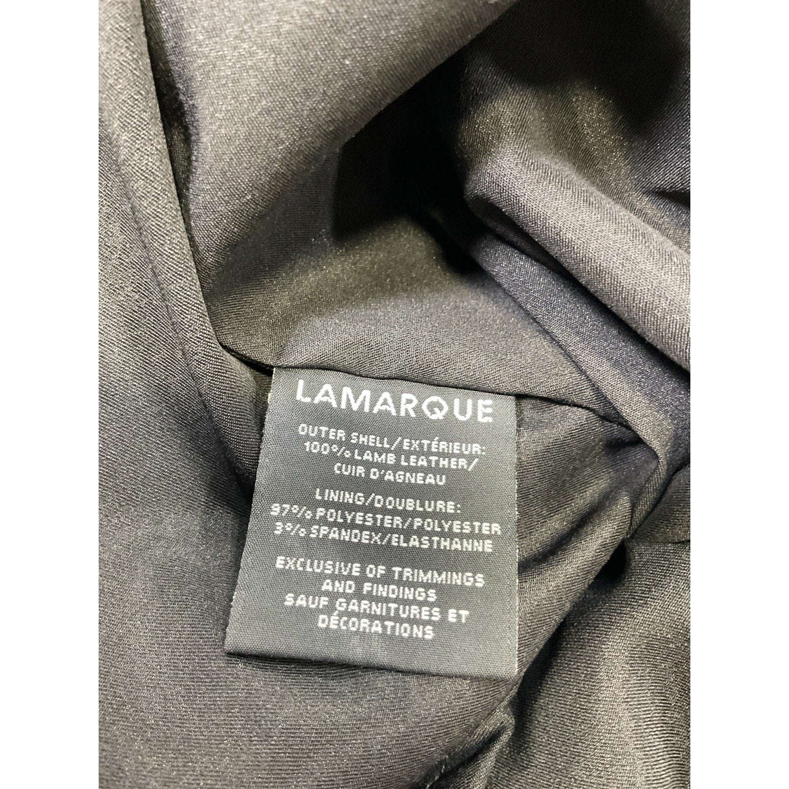 Lamarque 'Mariette' Black Leather Maxi Skirt Size S - NWT