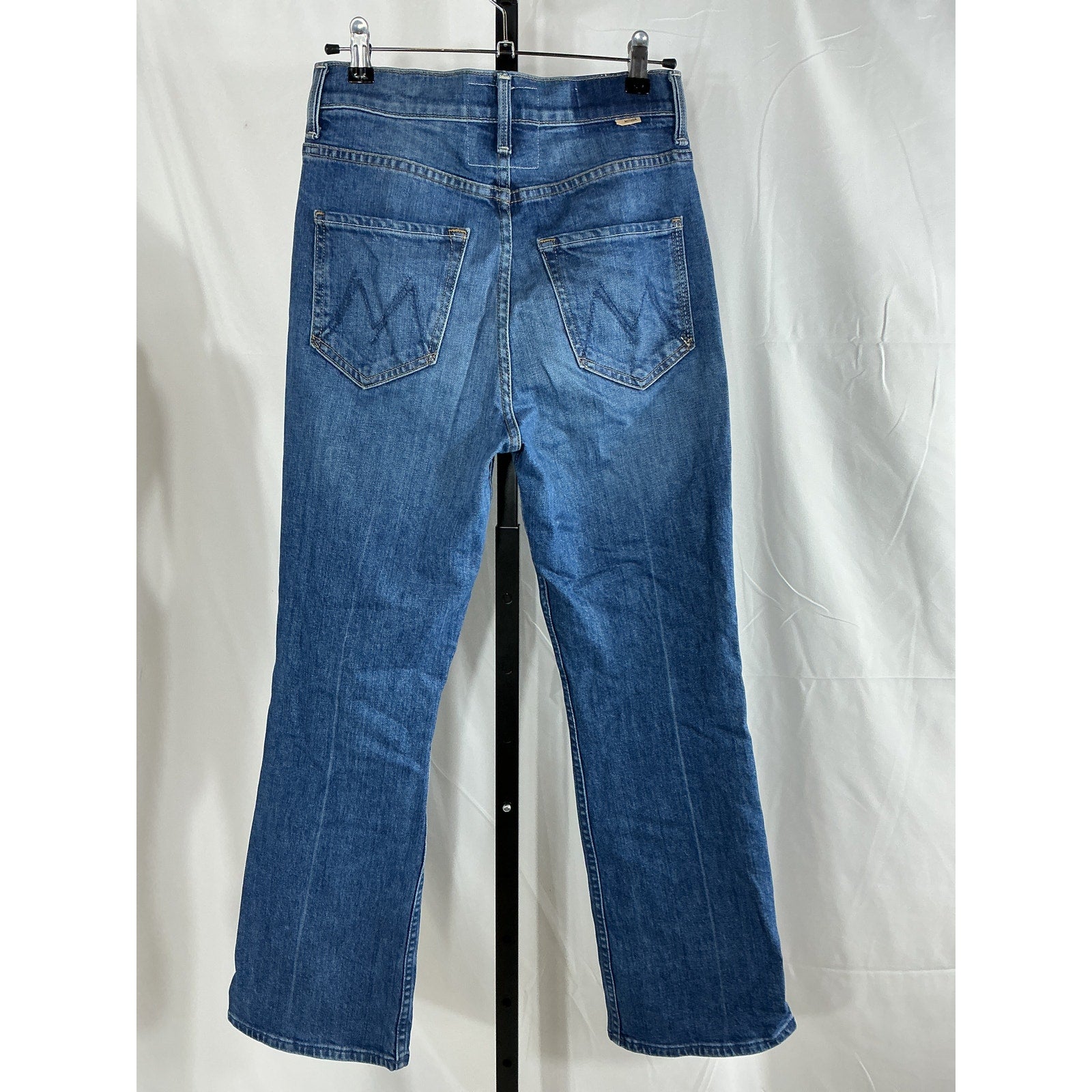 Mother 'The Scooter' Blue Cotton Ankle Denim Jean Size 25