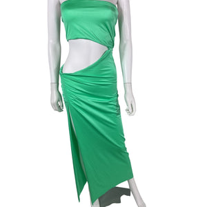 Agua Bendita Cutout Green Gwen Dress Size M