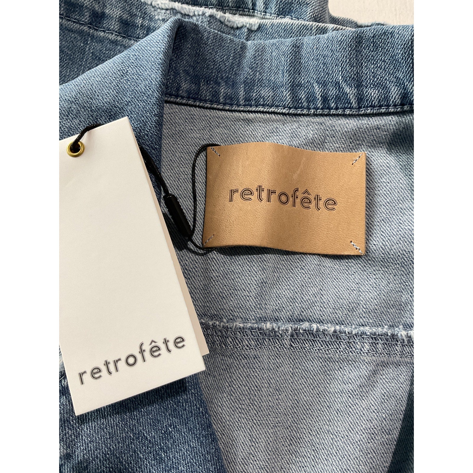 Retrofete 'Willa' Blue Cotton Dress Size S - NWT