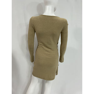 Lpa 'Sean' Tan Wrap Dress Size XS