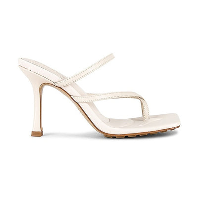 Alias Mae Strappy White Leia Heeled Sandals Size 39 EU / 9 US