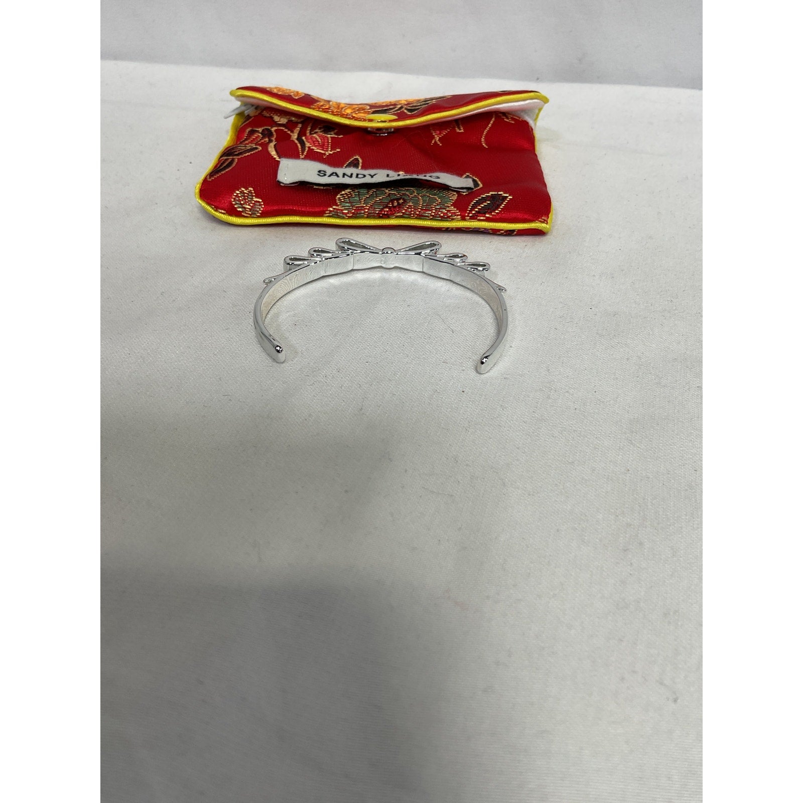 Sandy Liang 'Bulma' Silver Cuff Size OS