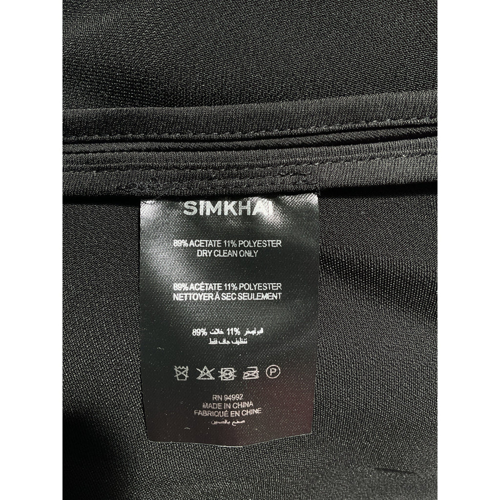 Simkhai 'Alice' Black Off Shoulder Top Size XS
