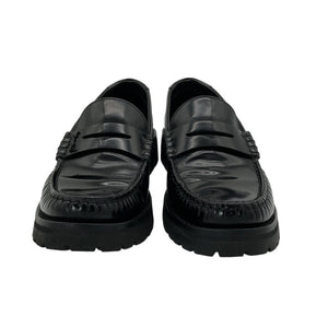 Saint Laurent Polished Black Mag 15 Loafers Size EU 38 / US 8