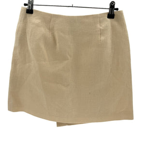 Anine Bing Linen Yellow Natalia Wrap Skirt Size XS