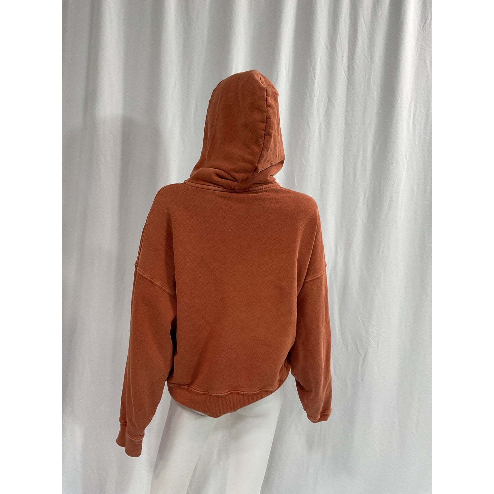 Re/Done 'Classic' Orange Hoodie Size S