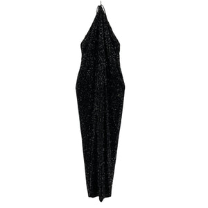 Nookie Sequined Black Treasure Gown Size L