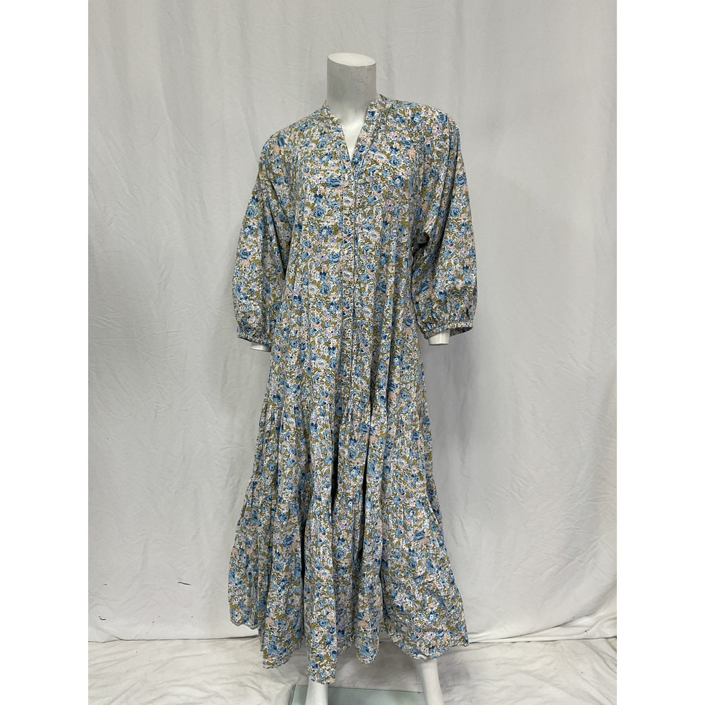 Bytimo 'Poplin' Blue Cotton Shirt Dress Size XS
