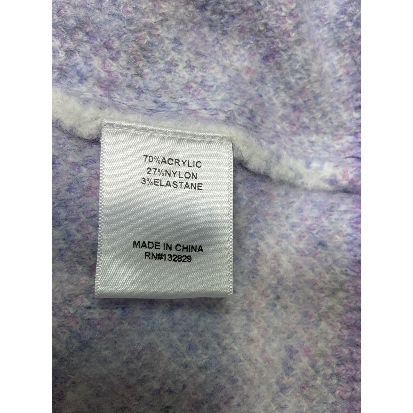 Majorelle 'Marnie' White Fair Isle Cardigan Size XS
