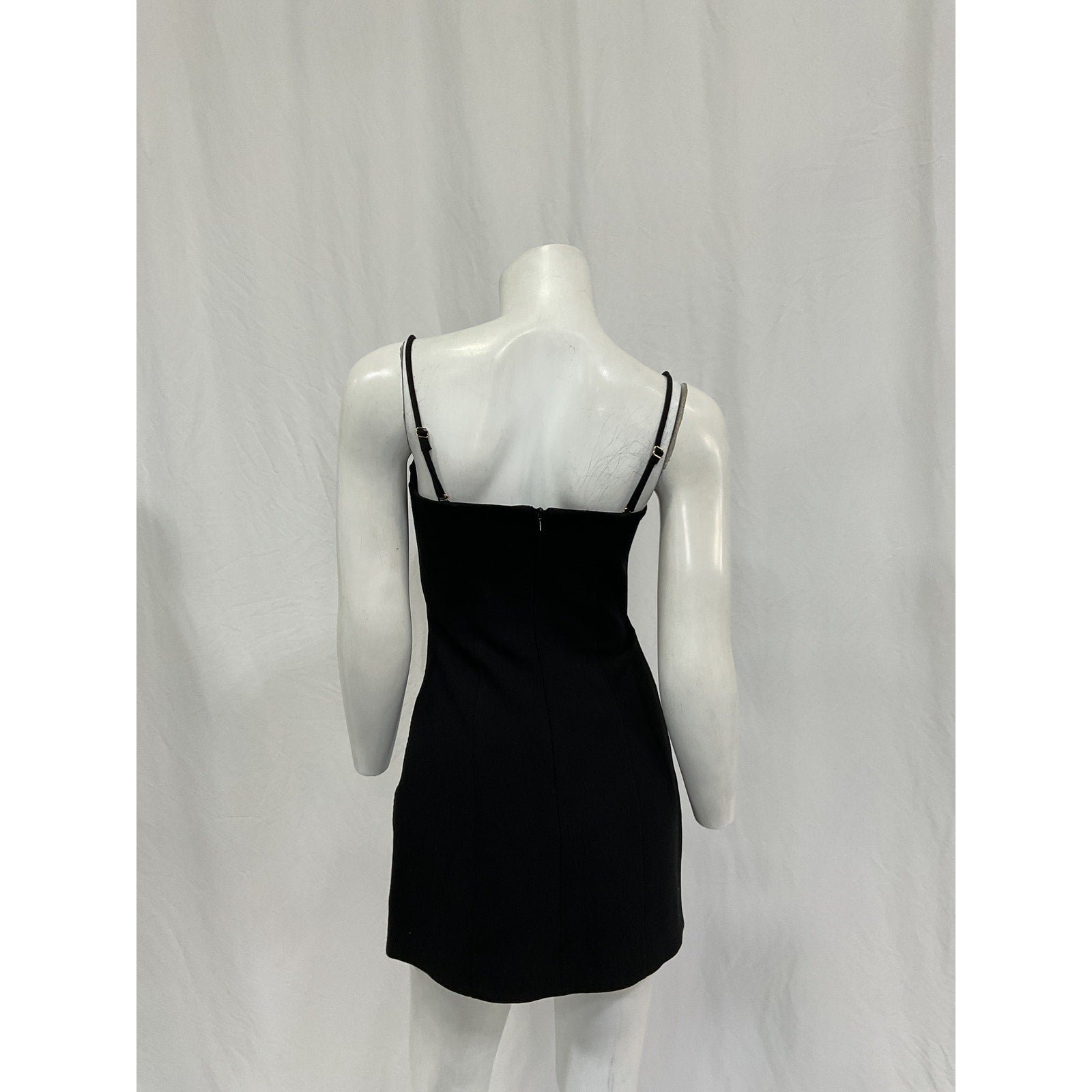 Shona Joy 'Irena' Black Polyester Strapless Bustier Mini Dress Size 2