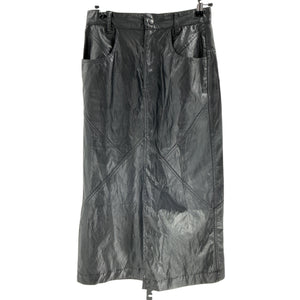 Isabel Marant Faux Leather Black Cecilia Skirt Size 36 FR / US 4