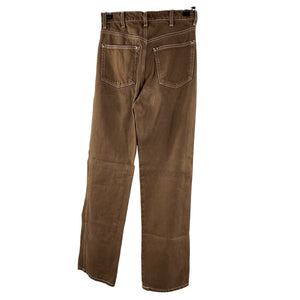 Reformation High Rise Chocolate Cowboy Denim Jeans Size 25