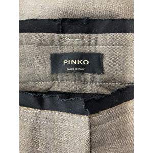 Pinko Classic Marrone Borraccia Tailored Trousers Size IT 36 / US 0