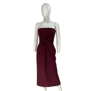 Cinq à Sept Strapless Calla Lily Mckenna Dress Size 6