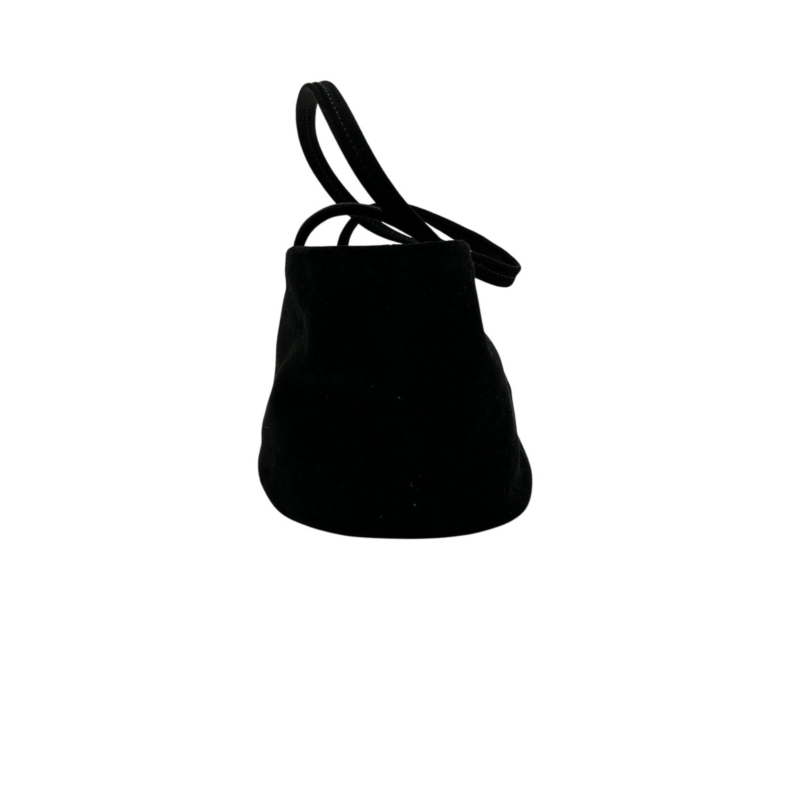 Donni. 'The Lady' Black Suede Bag