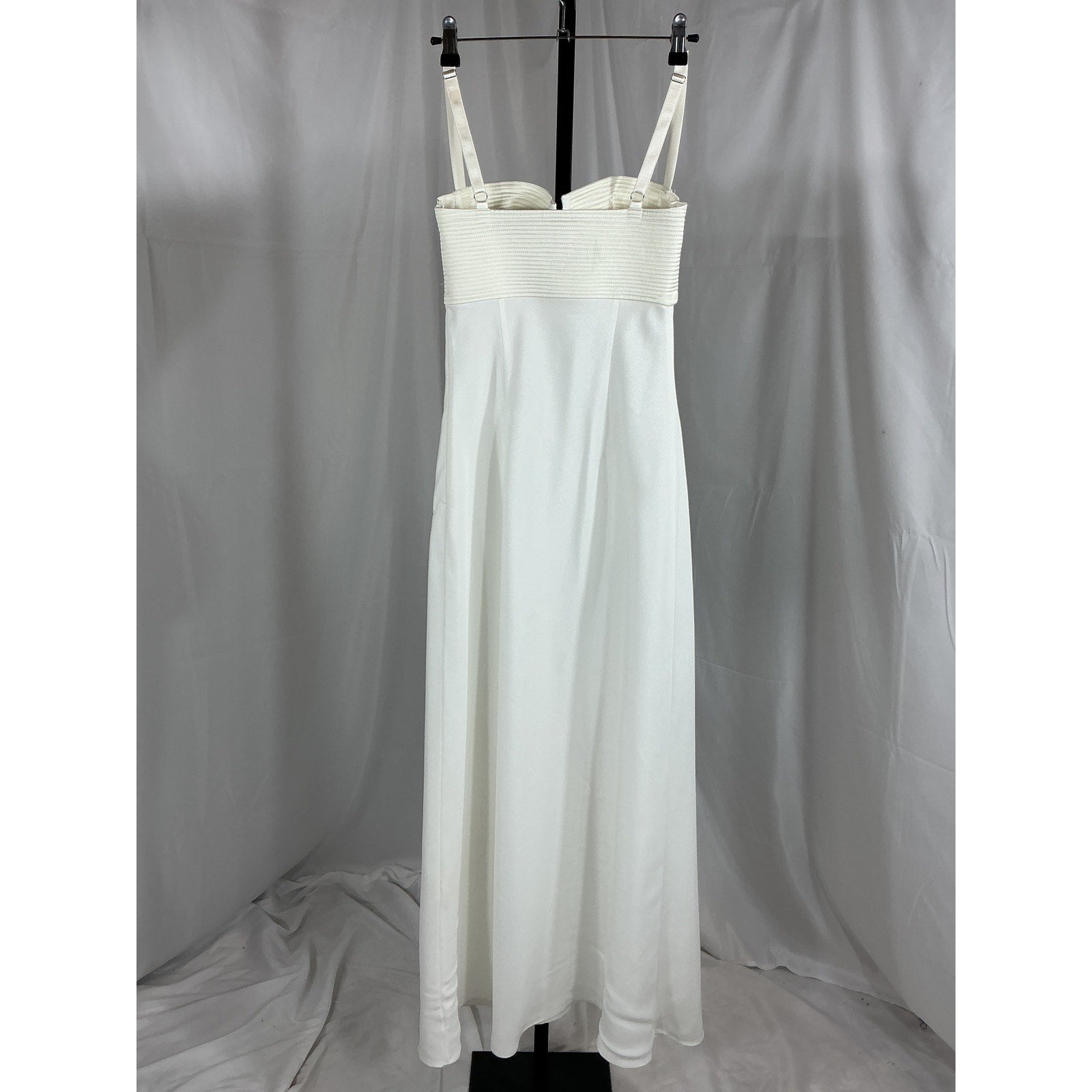 Anna October 'Veronique' White Polyester Maxi Dress Size XS