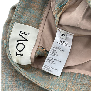 Tove Pleated Tan Aleen Pants Size Fr36/ US 4