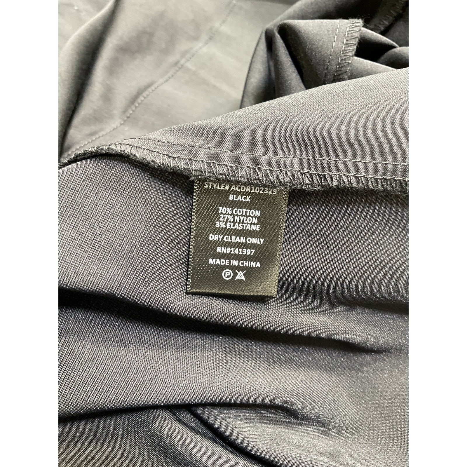 Astr The Label 'Bellamy' Black Cotton Dress Size M