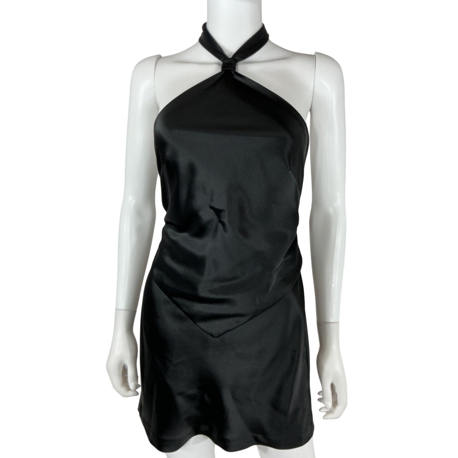 Retrofete 'Harlie' Black Acetate Dress Size S