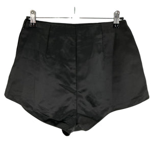 For Love & Lemons Sleek Black Drew Shorts Size S