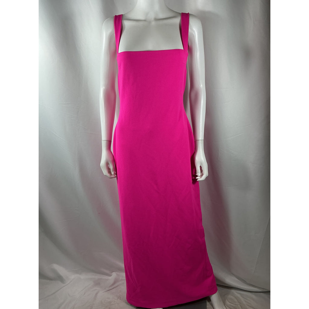 Solace London 'Joni' Pink Polyester Maxi Dress Size 8