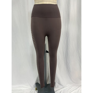 Alo Yoga Seamless Black High-Waist 7/8 Open Air Legging Size XXS