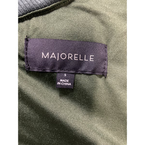 Majorelle 'Montreal' Green Self Tie Shoulder Strap Dress Size S