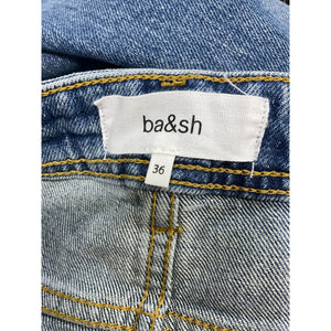 Ba&Sh 'Booty Cropped' Blue Denim Jeans Size 4