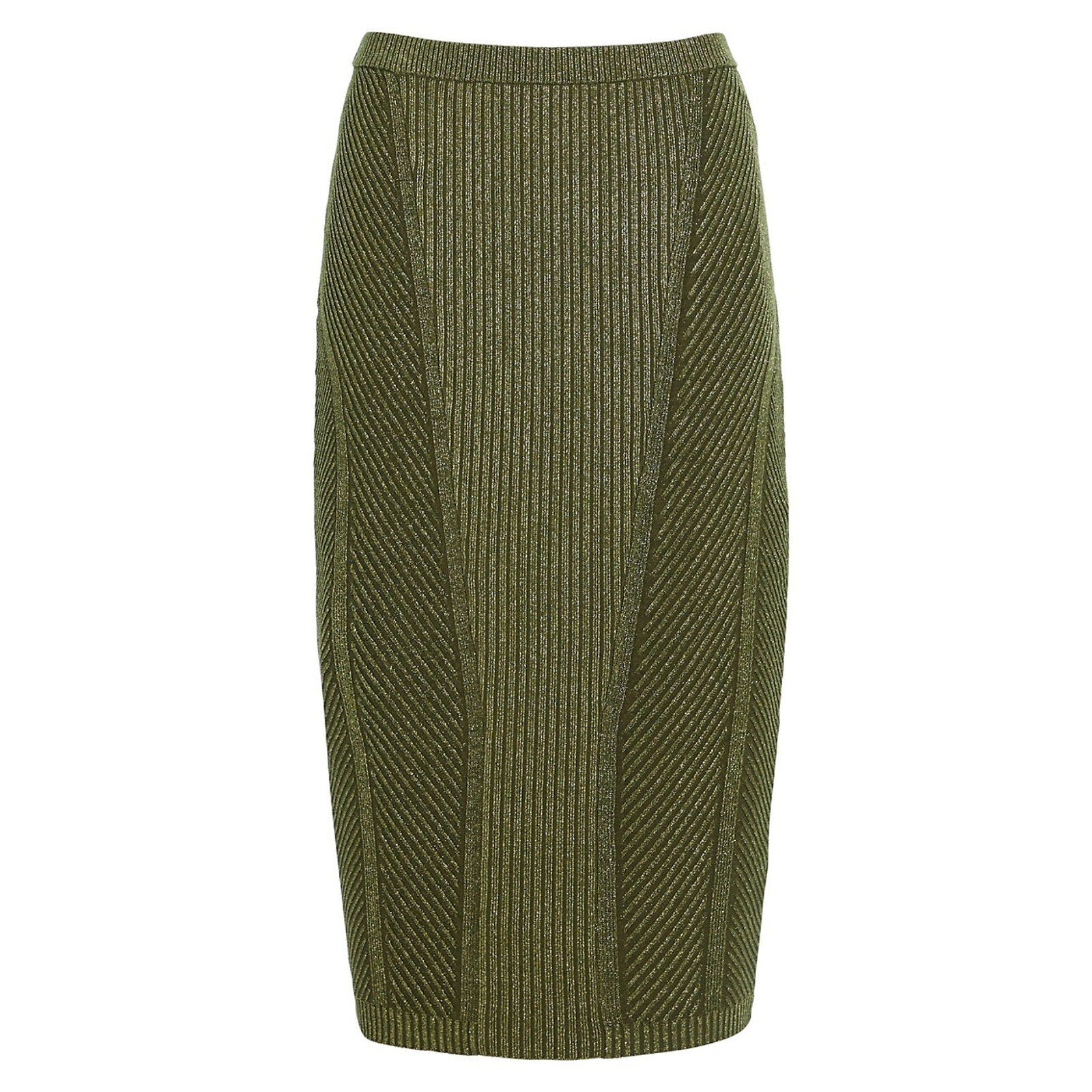 Retrofete 'Posie' Green Rayon Skirt Size S