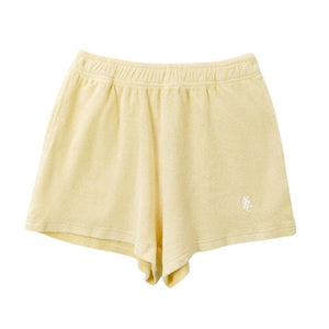 Sporty & Rich Terry Lemon Shorts Size M