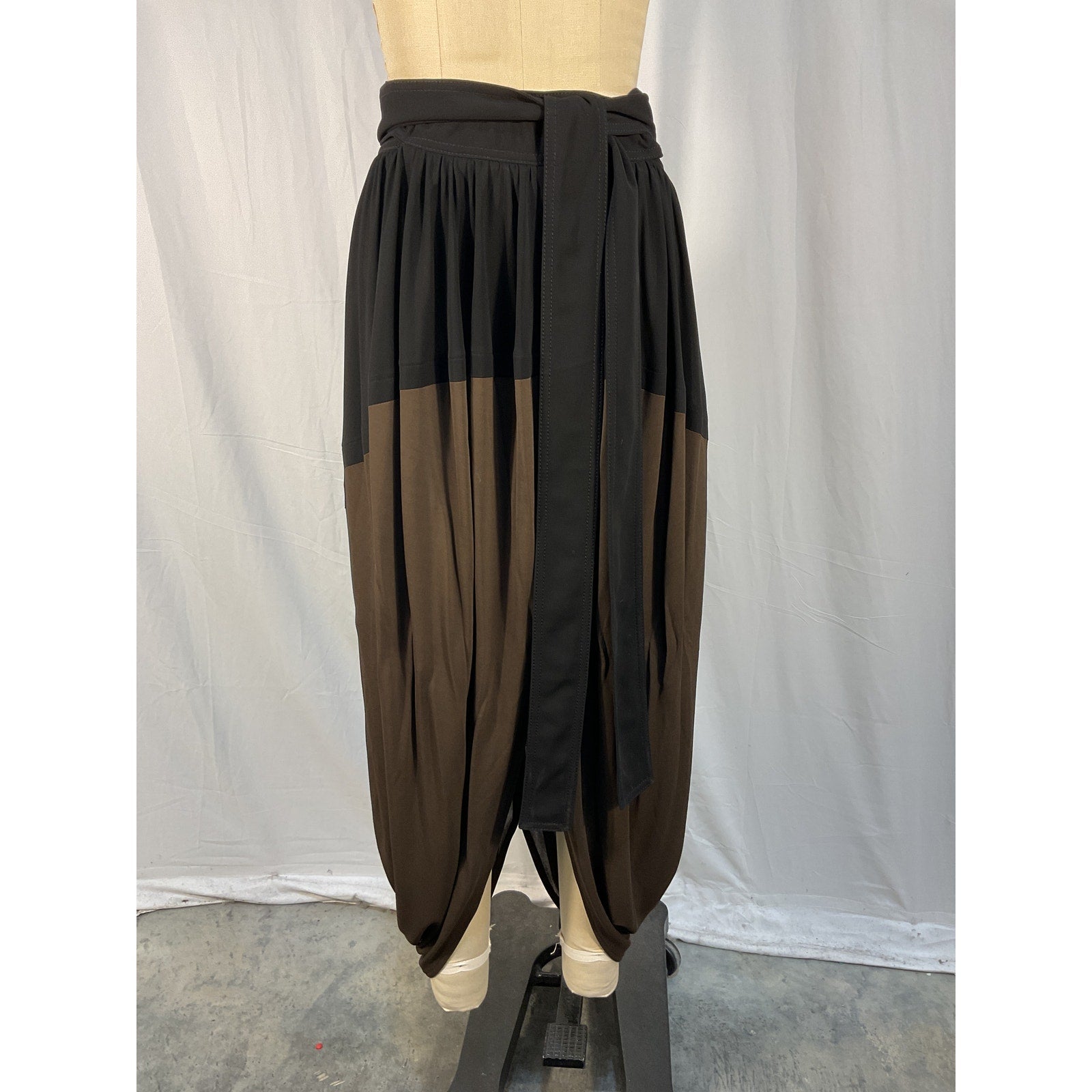 Proenza Schouler Black Crepe Jersey Skirt Size 8