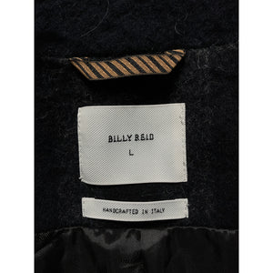 Billy Reid 'Car Blanket' Black Coat Size L