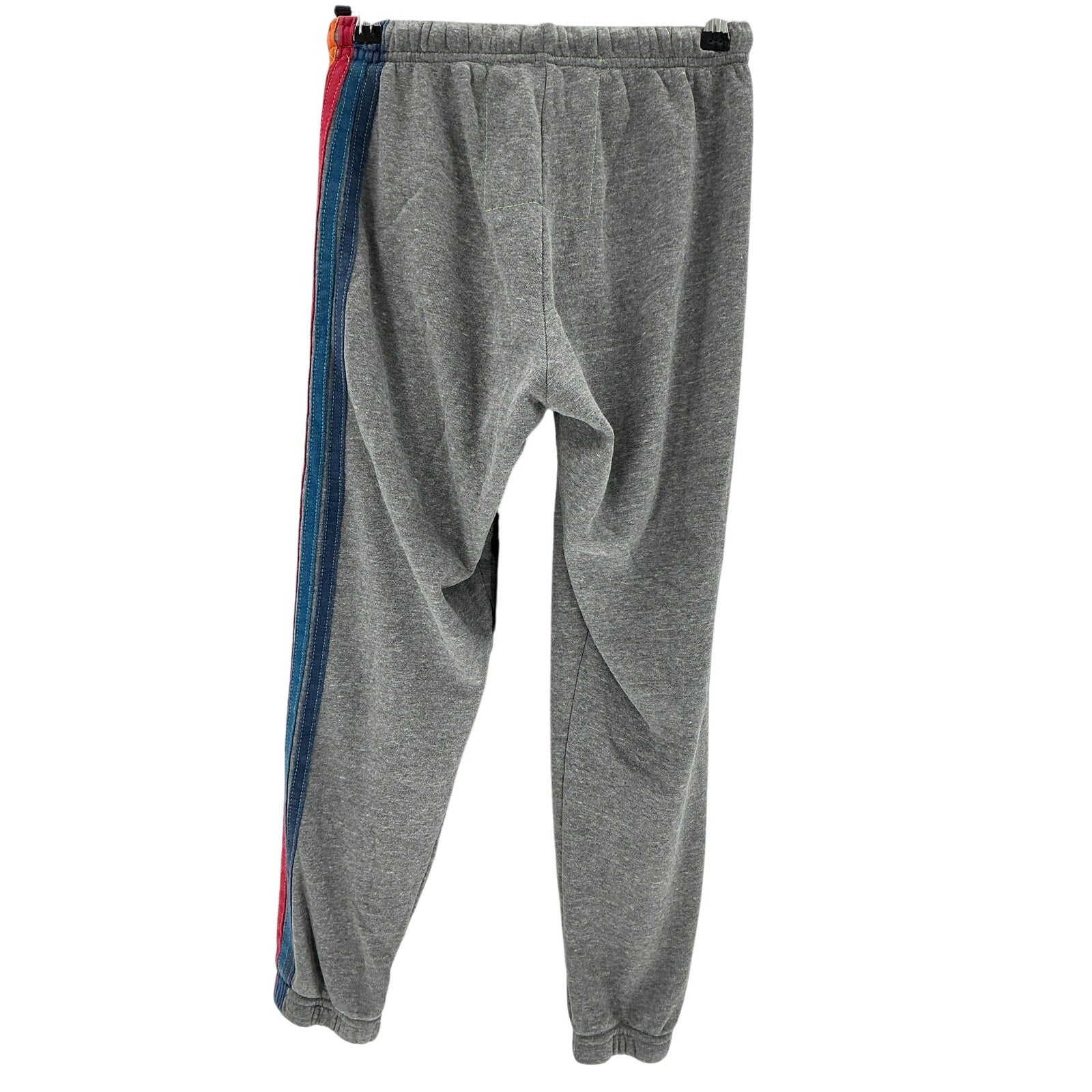 Aviator Nation '5 Stripe' Grey Polyester Sweatpants Size XS