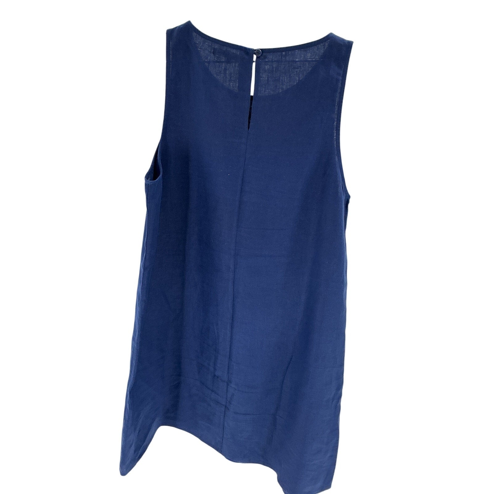 Reformation 'Jessi' Blue Linen Dress Size 10