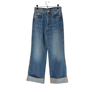 Veronica Beard Wide Leg Rebel Stone Taylor Denim Jeans Size 26