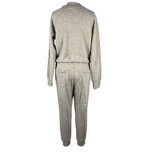 Veronica Beard Cozy Gray Finn Jumpsuit Size S