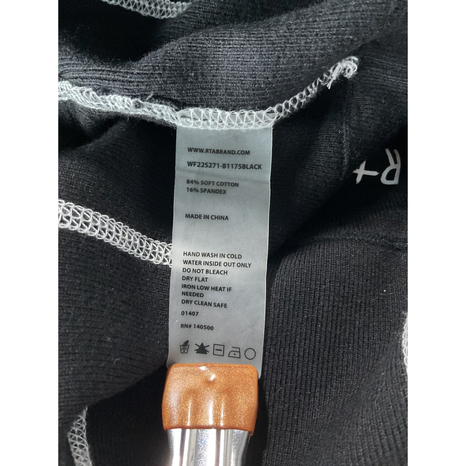 Rta 'Otavia' Black Cotton Jumpsuit Size S