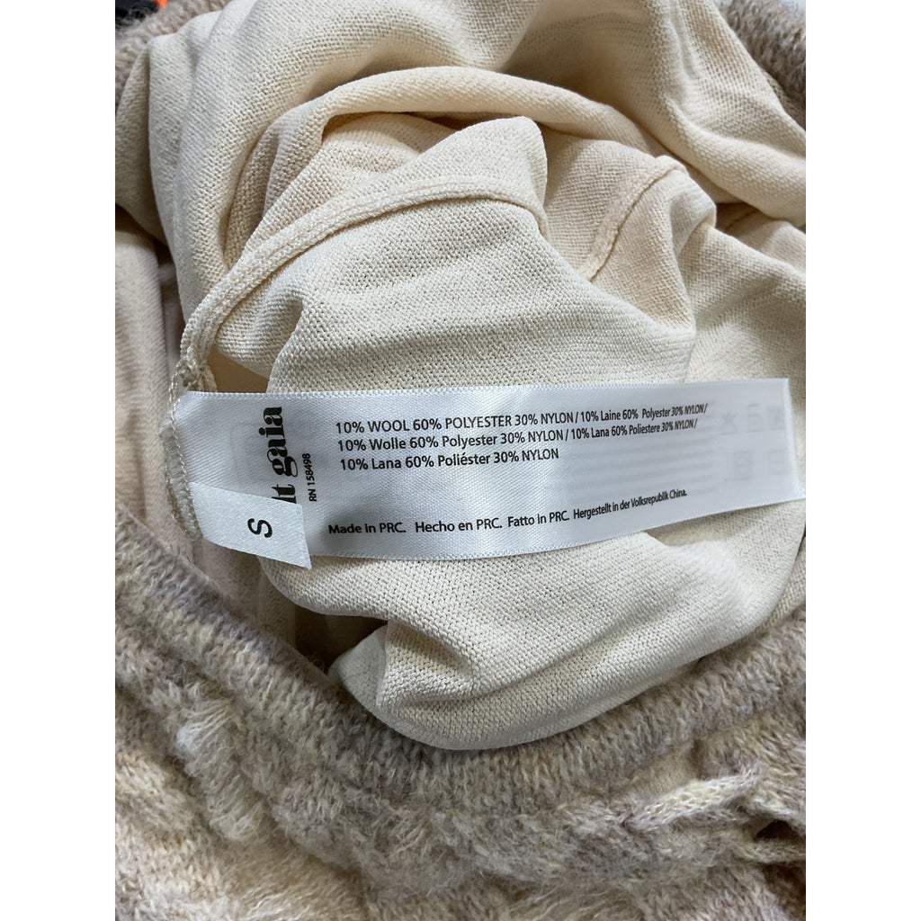 Cult Gaia 'Saphire' Tan Skirt Size S