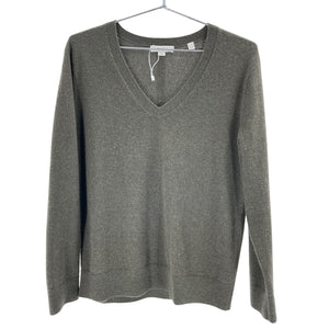 Vince Cashmere Green V-Neck Sweater Size S/P