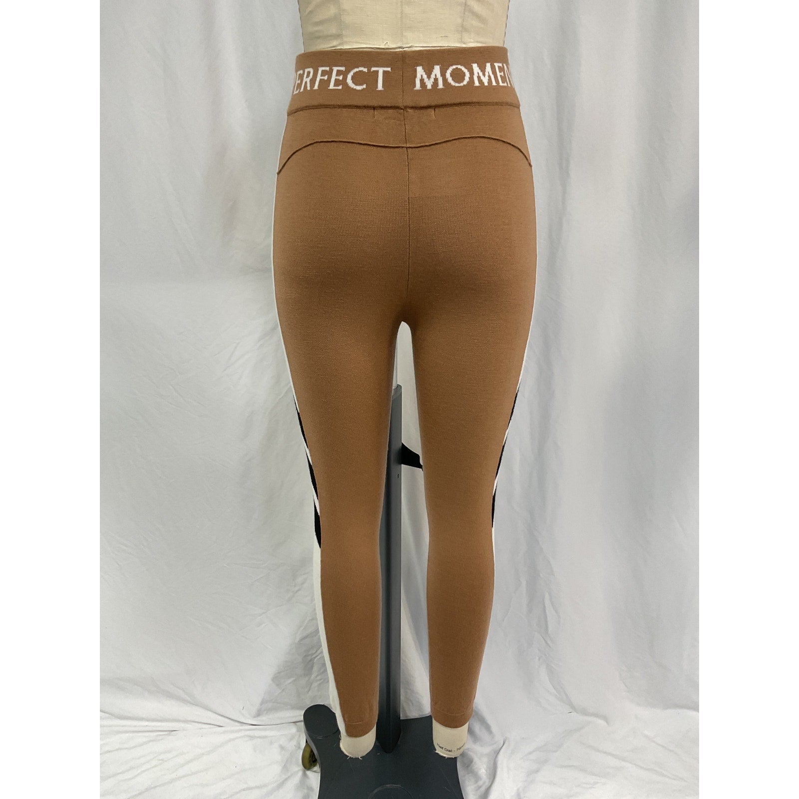 Perfect Moment 'Mania' Brown Merino Wool Bottom Size S