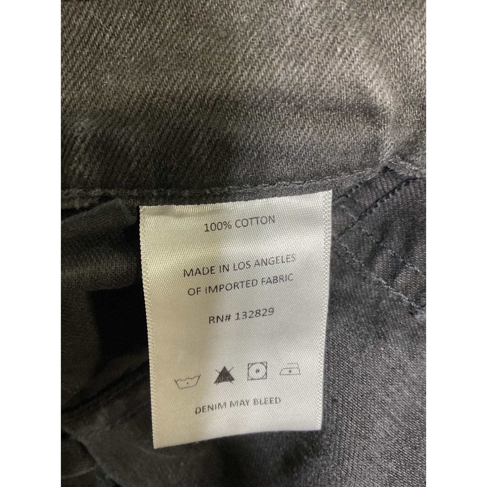 Grlfrnd 'Amara' Black Maxi Pencil Skirt With Back Slit Size 24