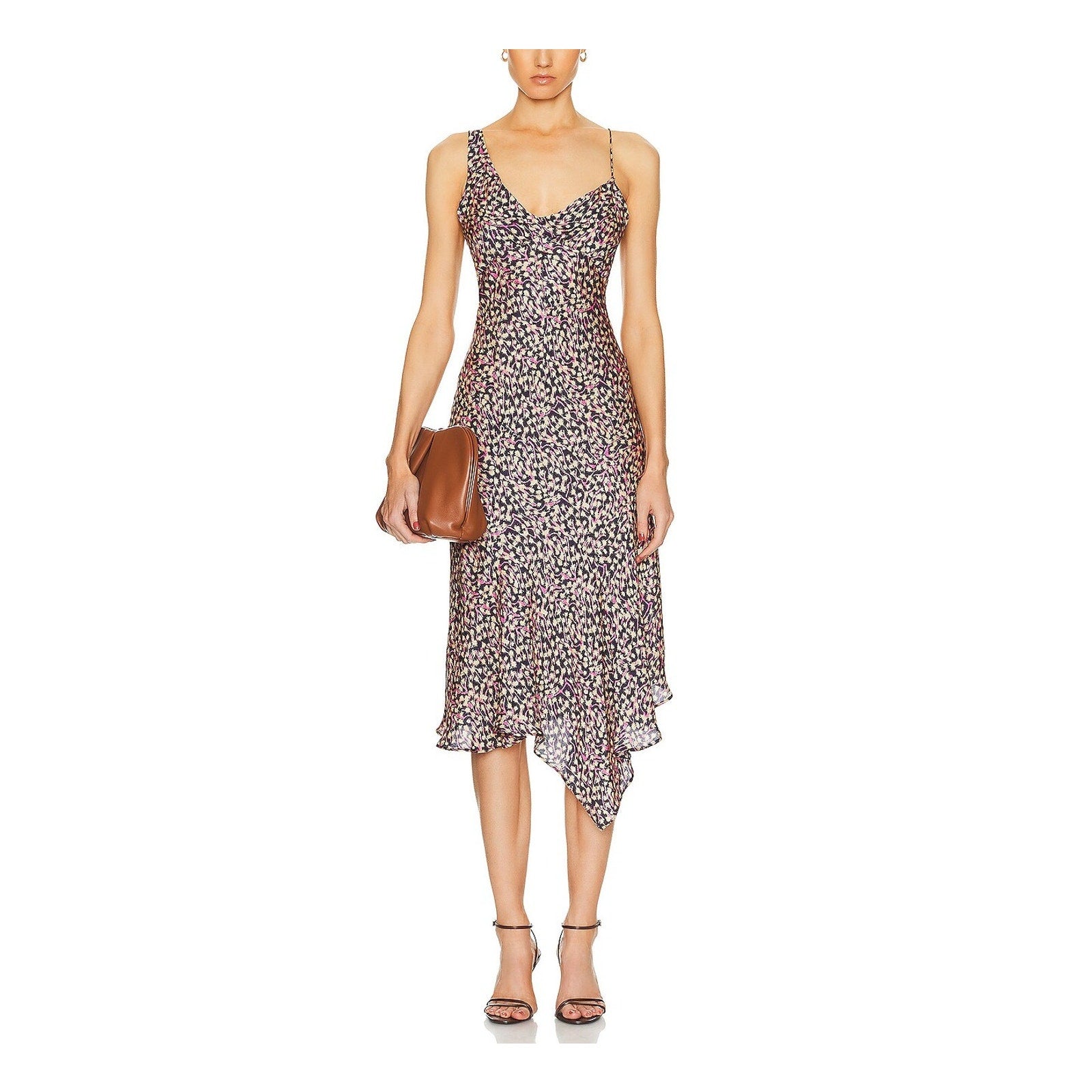 Isabel Marant 'Lucia' Black Viscose Dress Size 34