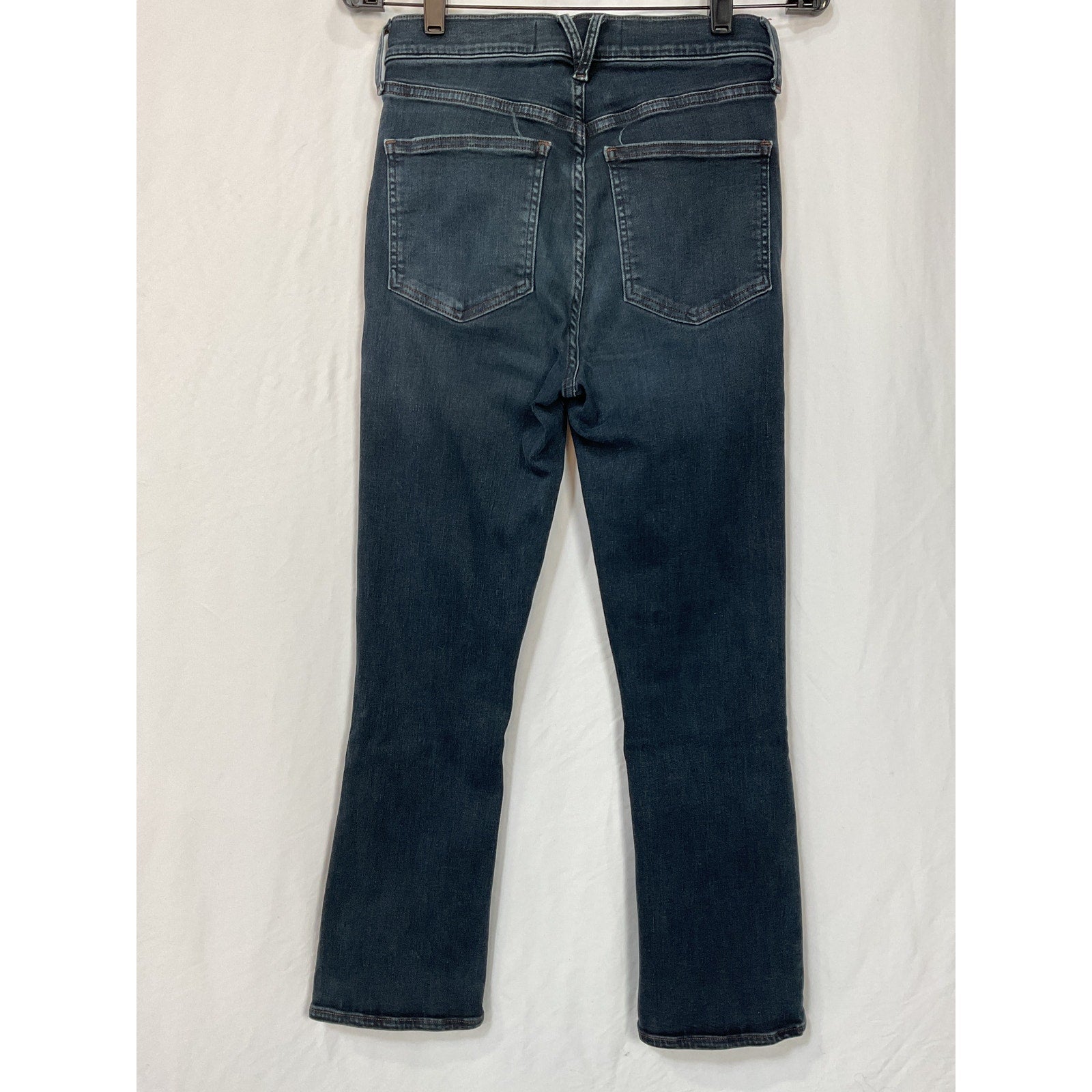 Veronica Beard 'Carly' Blue Cotton Kick-Flare Jean Size 27
