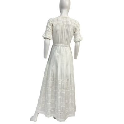 Loveshackfancy Lacy Cream Edie Dress Size XS
