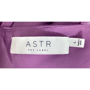 Astr The Label 'Stacie' Purple Dress Size L