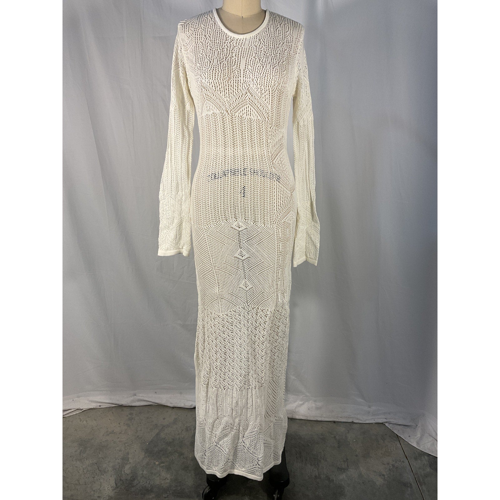 Birgitte Herskind 'Kennedy' White Open Back Dress Size M - NWT