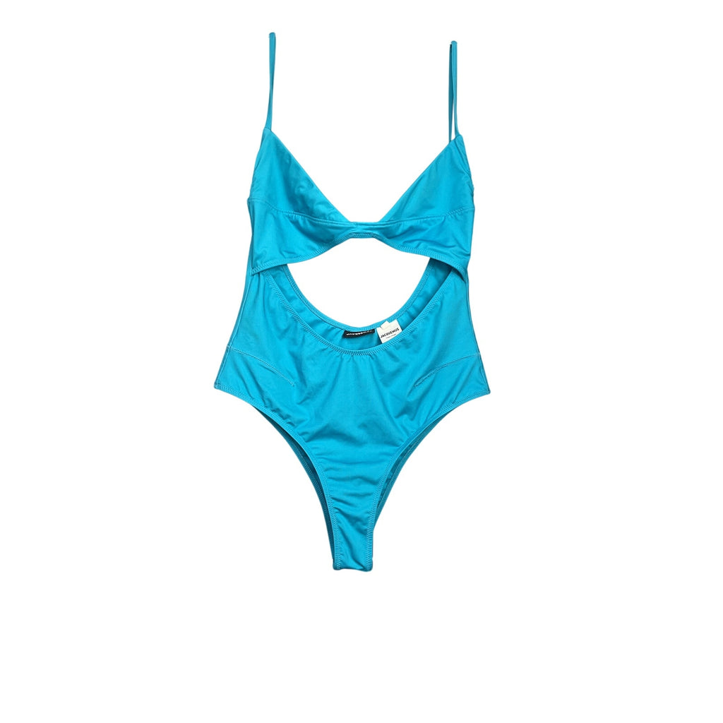 Jacquemus Le Maillot Blue Polyester Aranja Bodysuit Size M
