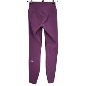 Alo Yoga High Waisted Purple Airlift Leggings Size XS